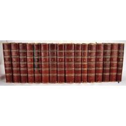 Collection Complete des Oeuvres de J.J. Rousseau, Citoyen de Geneve (16 Volumes: 12 + 4 Supplemental Tomes) 